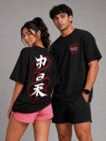 AURA Dragon Kanji Oversized Unisex T-Shirt - Image 2