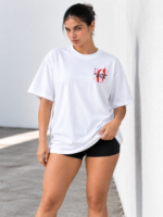 AURA Shadow Samurai Oversized Unisex T-Shirt - Image 5