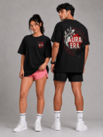 AURA Koi Flow Oversized Unisex T-Shirt - Image 4