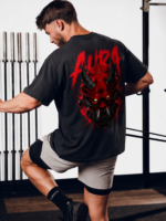 AURA Demon Mask Oversized Unisex T-Shirt