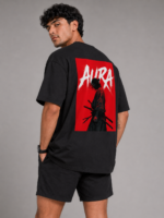 AURA Shadow Samurai Oversized Unisex T-Shirt - Image 5