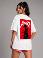 AURA Shadow Samurai Oversized Unisex T-Shirt - Image 3