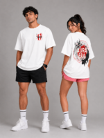 AURA Koi Flow Oversized Unisex T-Shirt - Image 6