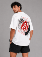 AURA Koi Flow Oversized Unisex T-Shirt - Image 7