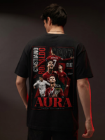 Ronaldo Legends Oversized Tee - FIFA X AURA