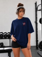 AURA Dragon Kanji Oversized Unisex T-Shirt - Image 6