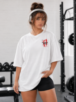 AURA Dragon Kanji Oversized Unisex T-Shirt - Image 2