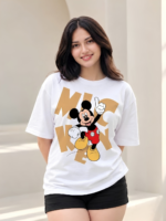Classic Mickey Gold Oversized Unisex Tee