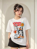 Looney Tunes Hoops Squad Oversized Unisex Tee