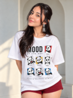 Panda Mood Week Oversized Unisex Tee - Image 3