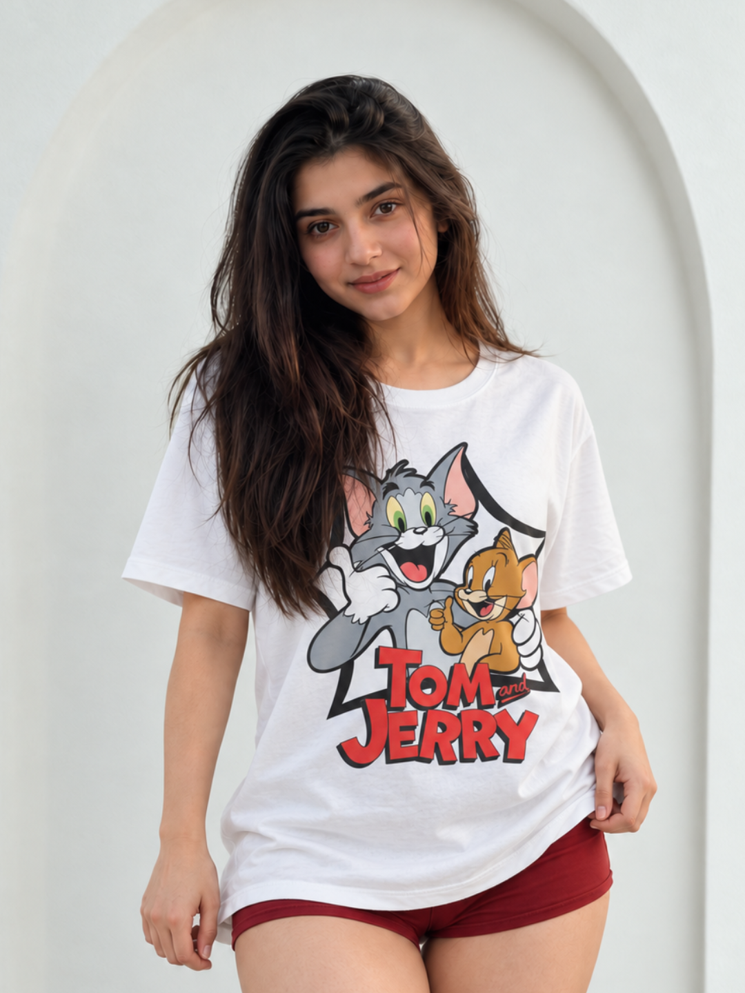 6 Tom & Jerry Forever Oversized Unisex Tee - Image 1