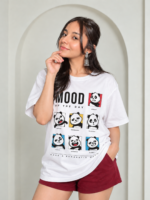 Panda Mood Week Oversized Unisex Tee