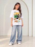 Daffy Gang Skill Oversized Unisex Tee - Image 3